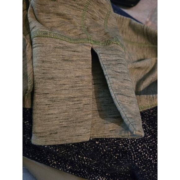 Adidas Women's Active Joggers Turn Down Waist Size Medium Green and Black - Picture 5 of 5